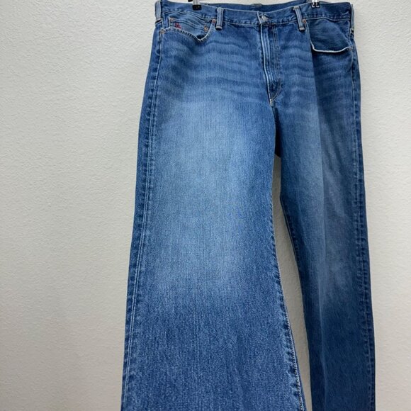 Polo Ralph Lauren Distressed Denim Blue Jeans Pants Mens size 40x36 - Picture 4 of 12